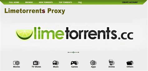 LimeTorrents Proxy .